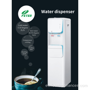 Dispensador de agua de refrigeración de compresor frío y caliente HSM-217LB